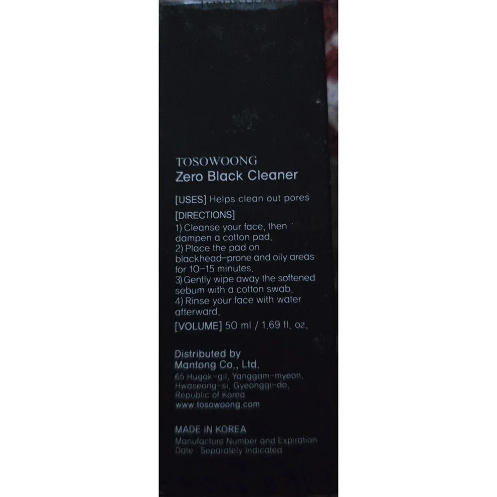 Zero Black Cleaner Charcoal Powder 50ml